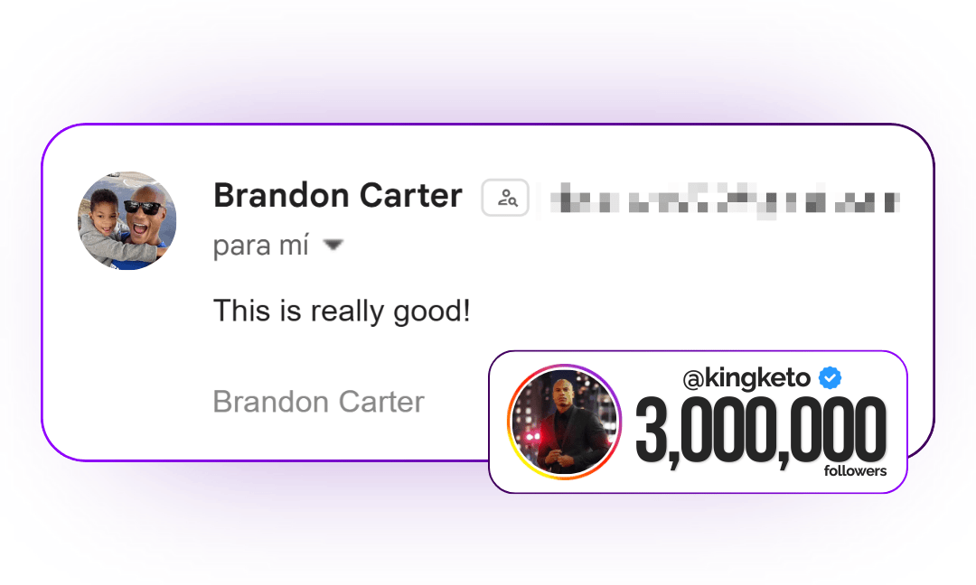 OMNIFY Media. Hig-End Exclusive Repurpose Video Service. Testimonial Brandon Carter (@kingketo)