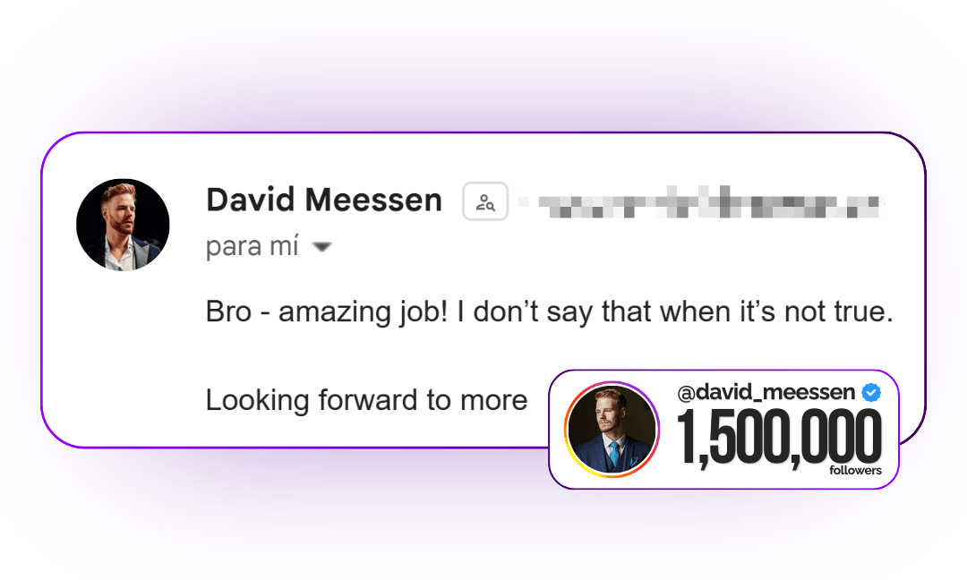 OMNIFY Media. Hig-End Exclusive Repurpose Video Service. Testimonial David Meessen (@david_meessen)